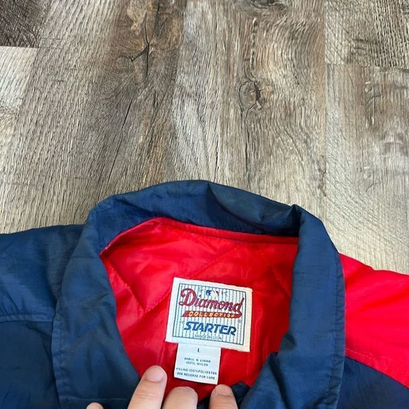 Vintage Cleveland Indians Starter Jacket - Picture 5 of 12